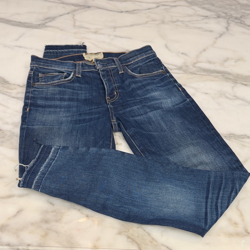 Current/Elliott high waisted skinny jeans